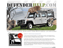 Tablet Screenshot of defenderhelp.com